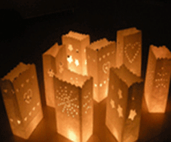 Paper Luminary Candle Bags