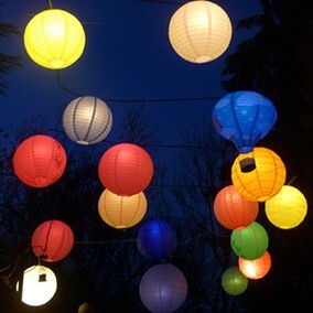 Chinese Paper Hanging Lanterns