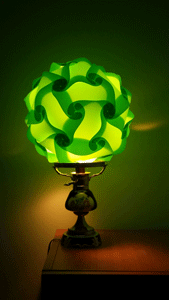 Puzzle Lights Retro Lampshades